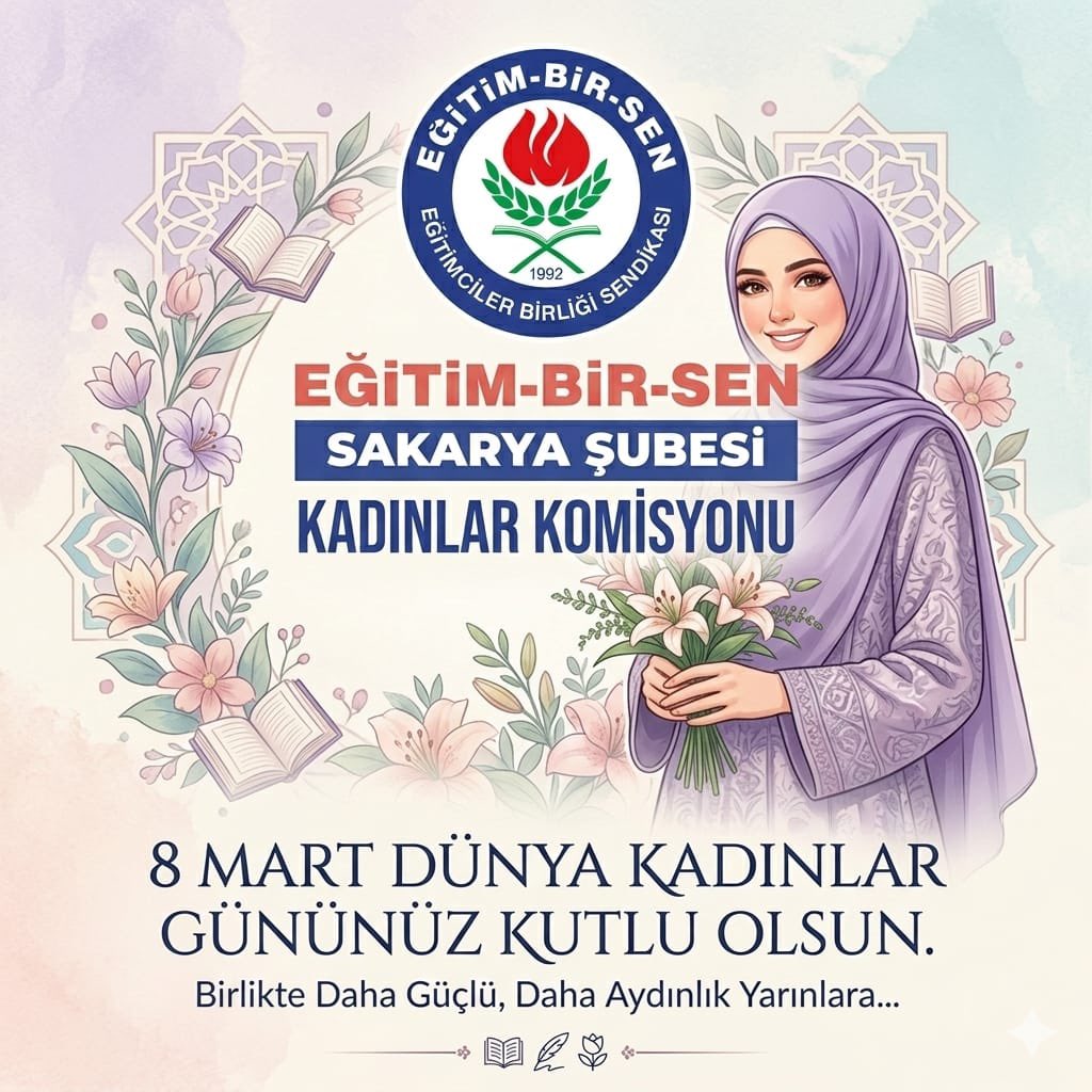 Kadın ailenin direği, toplumun temel taşıdır.
Güçlü kadın, güçlü aile; güçlü aile, güçlü toplum demektir.Emeği, fedakârlığı ve sevgisiyle hayatı güzelleştiren tüm kadınların Günü’nü kutluyoruz #8Mart #DünyaKadınlarGünü #GüçlüKadınGüçlüToplum 
<a href="/Sdka_Aydin/">Sıdıka AYDIN</a> <a href="/FatmaT46/">Fatma Topçu</a>