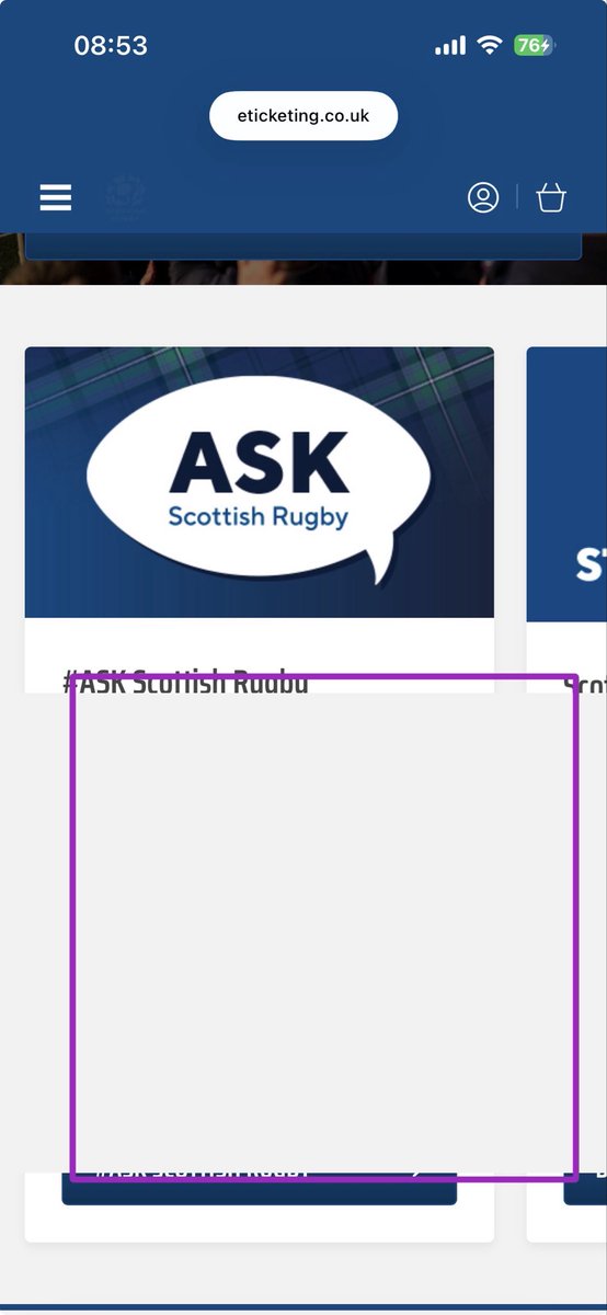 gembot90's tweet photo. @AppleSupport since the iOS update to v26 there has been a screen void that I can’t get rid of. It’s in the messaging app but lost specifically on webpages. Example here where it’s a large void that covers page content. In webpages it goes away if I switch phone to landscape https://t.co/JIz3EuAVNN