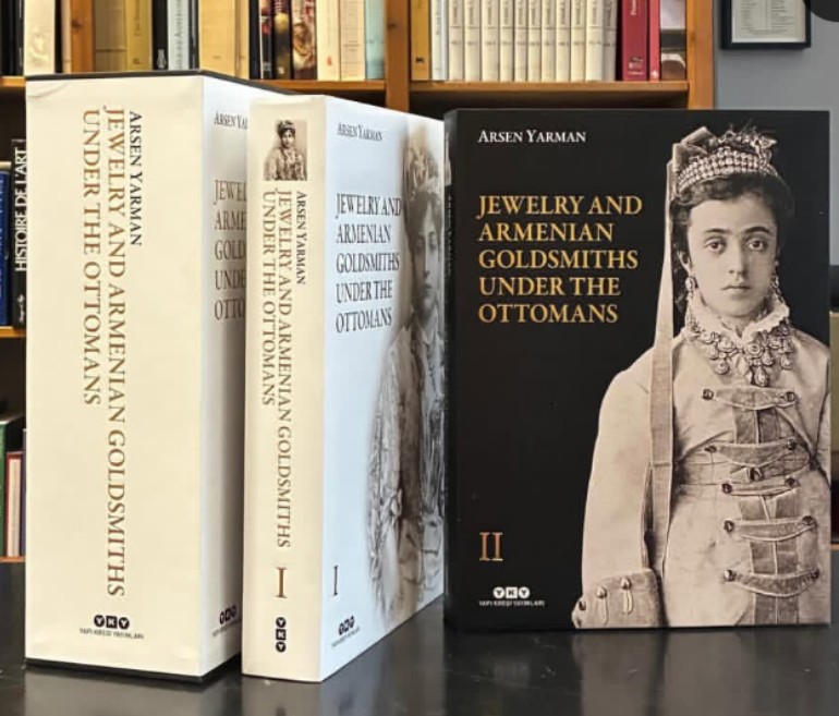 historyarmenia's tweet photo. 📚 Jewelry and Armenian Goldsmiths under the Ottomans by Arsen Yarman (2025)

This book uncovers in detail the exceptional influence of the Armenian jewelers on the heritage of Ottoman jewelry. It unveils their hidden stories supported by previously unpublished archival documents https://t.co/hUg7oERtU9