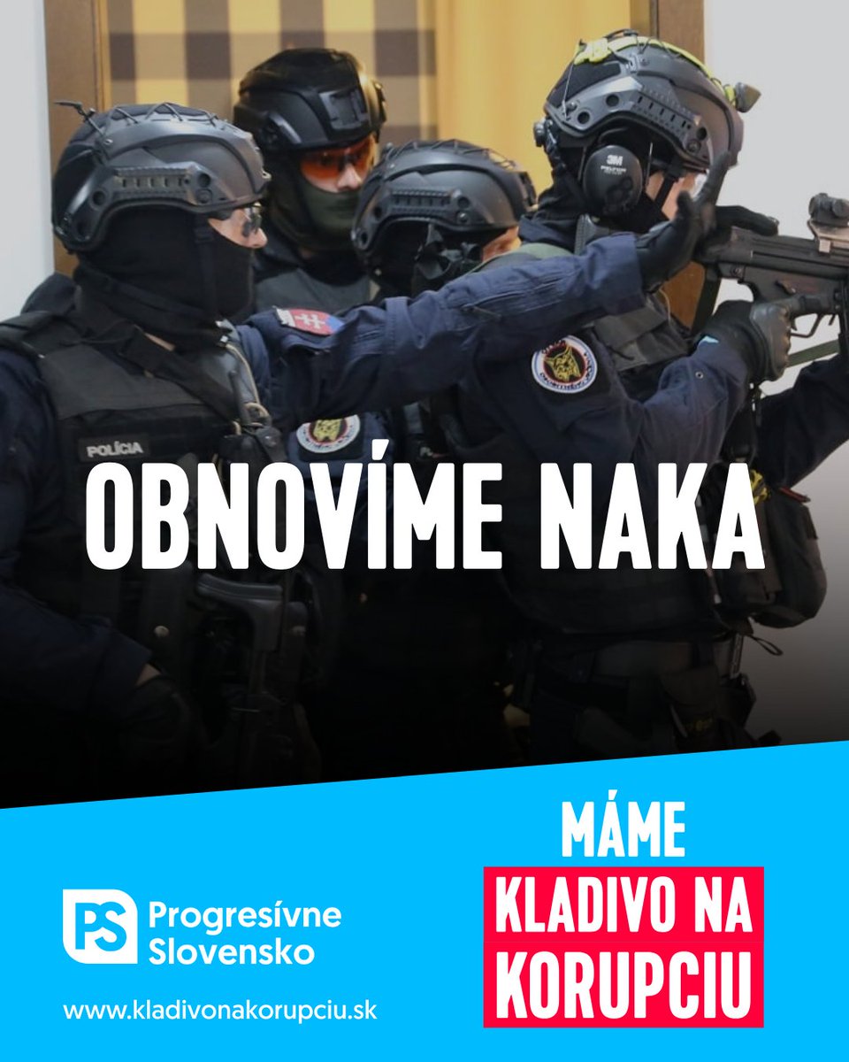 Progresívne Slovensko tweet media