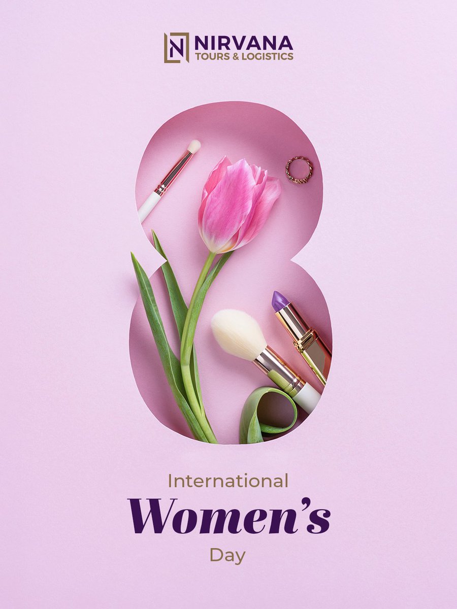 nirvana_tl's tweet photo. To the women who bring ambition, energy, and heart into everything they do, happy International Women’s Day. 

#InternationalWomensDay #NirvanaToursandLogistics https://t.co/S1o5sZBwiC