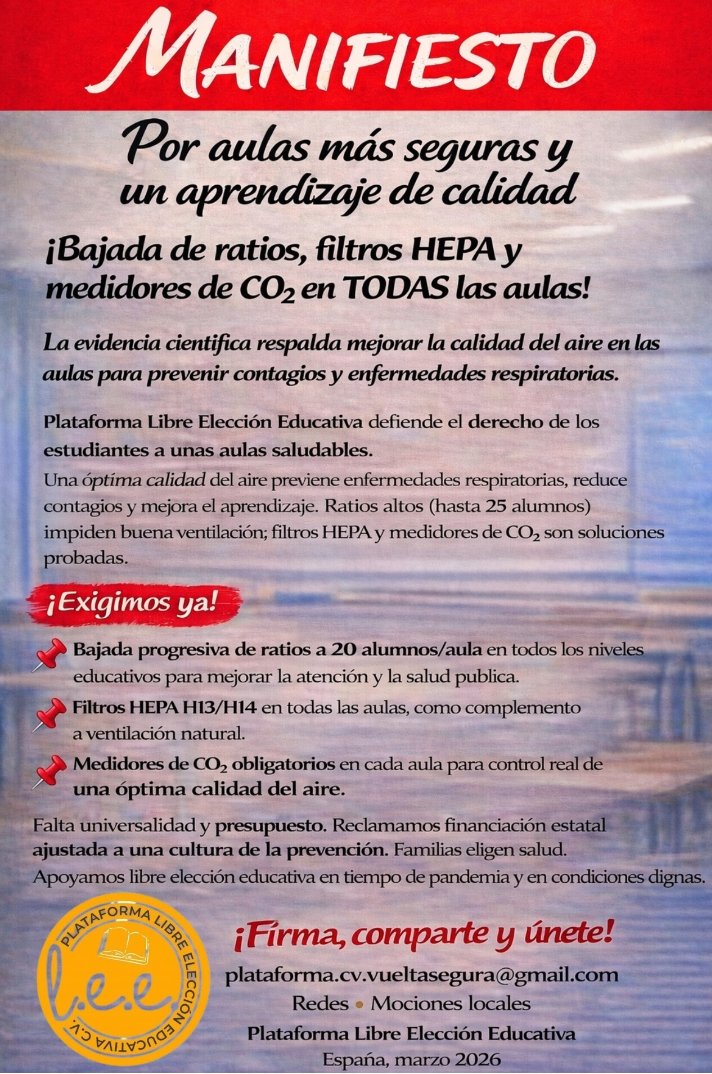 PLATAFORMA LIBRE ELECCIÓN EDUCATIVA tweet media