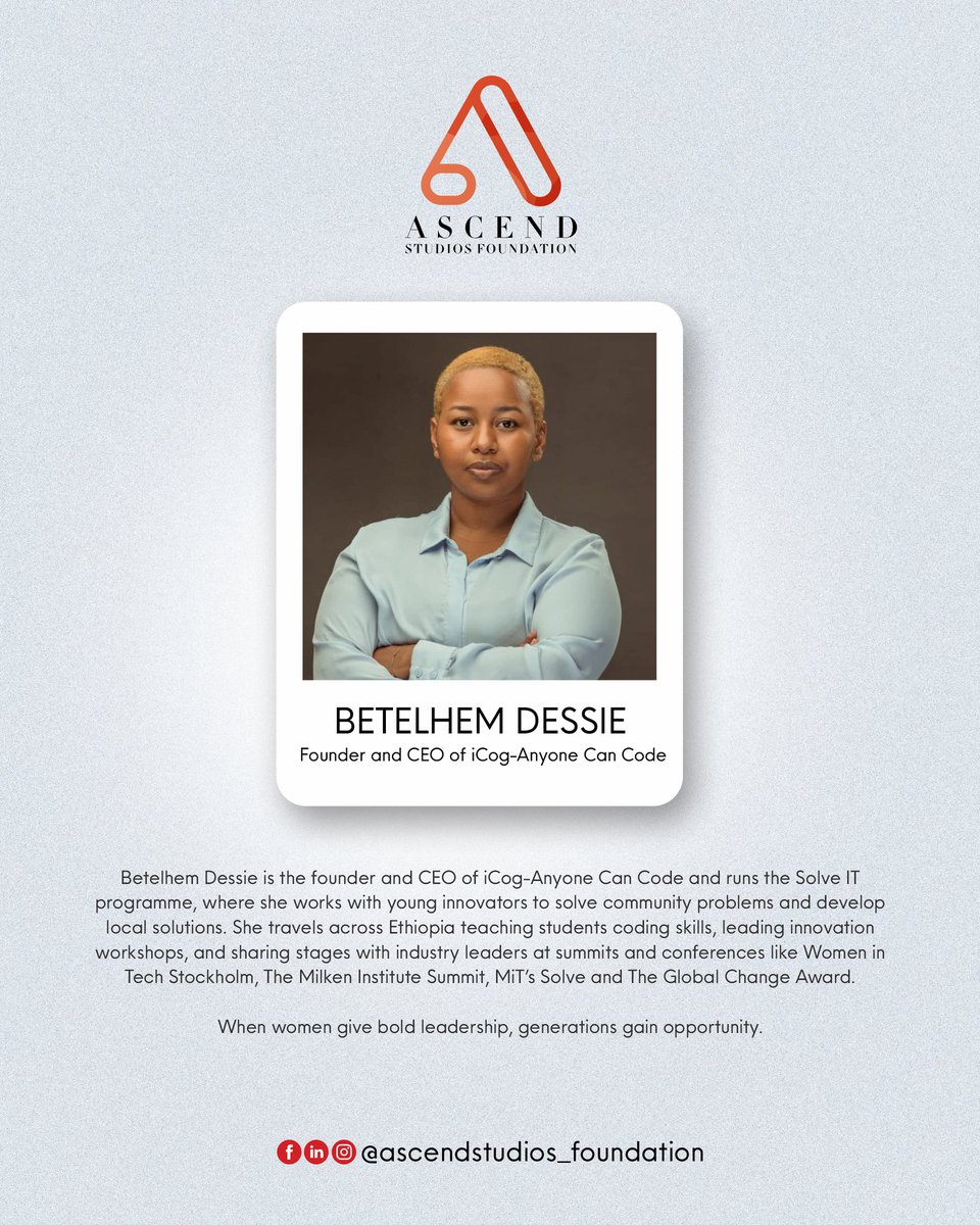 Ascend Studios Foundation tweet media