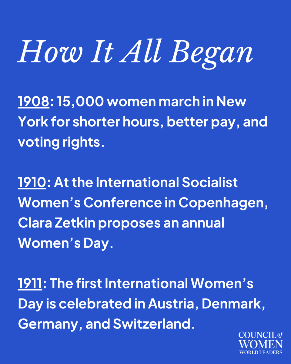 Council of Women World Leaders tweet media