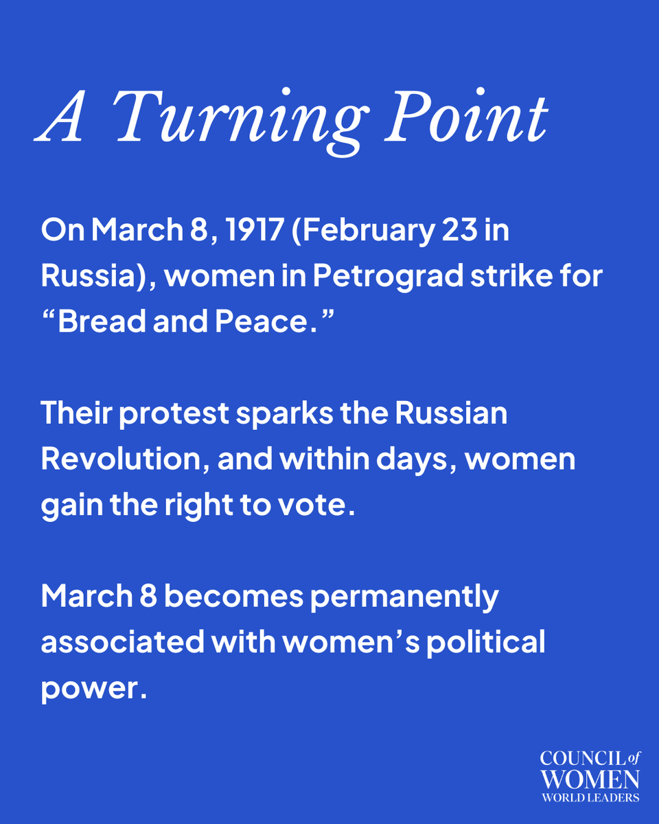 Council of Women World Leaders tweet media