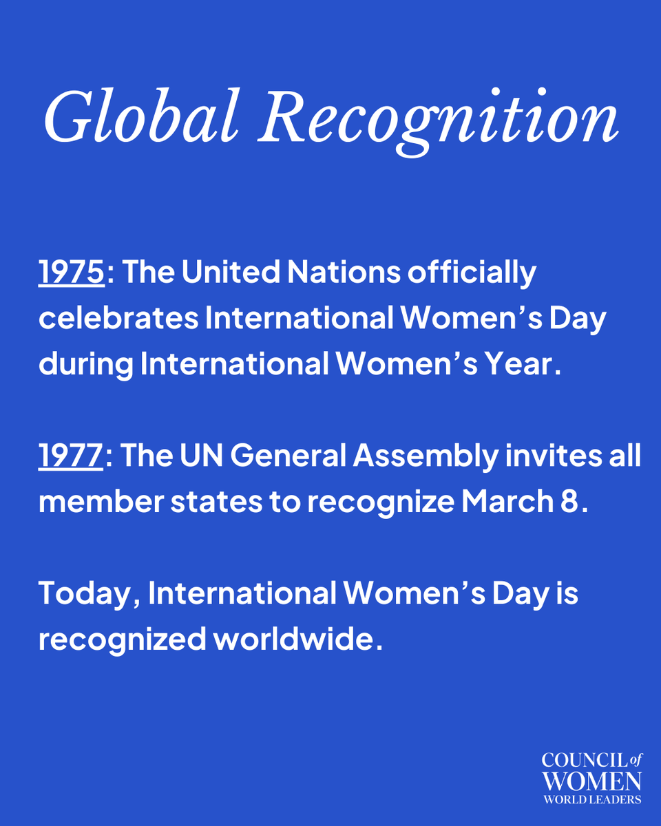 Council of Women World Leaders tweet media