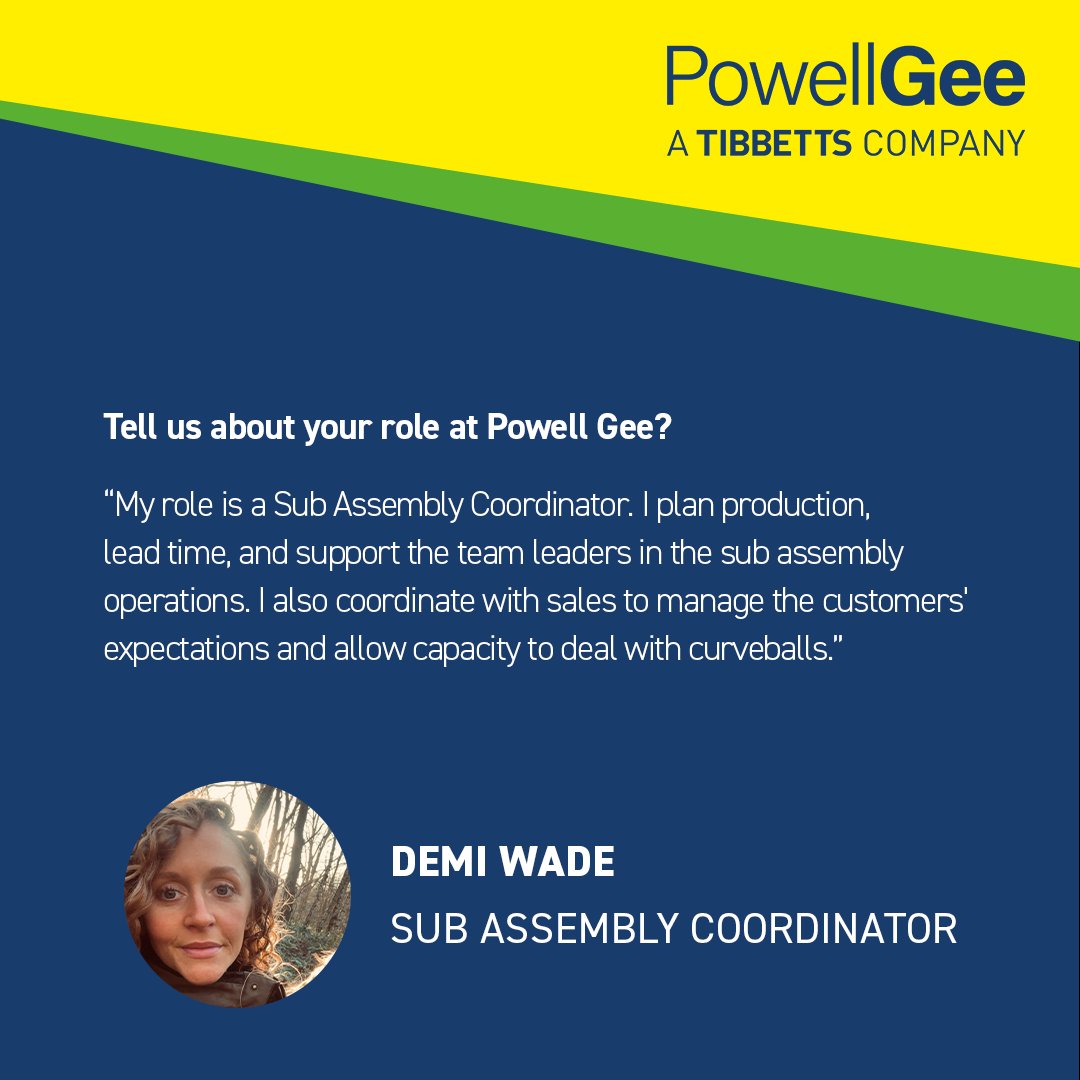 PG_Fasteners's tweet photo. Today we’re celebrating Demi Wade and the incredible impact she is making at Powell Gee 👏

#InternationalWomensDay #IWD #IWD2026 #Teamwork #TibbettsGroup https://t.co/lYnpDgAehT