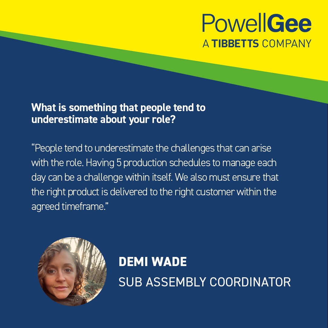 PG_Fasteners's tweet photo. Today we’re celebrating Demi Wade and the incredible impact she is making at Powell Gee 👏

#InternationalWomensDay #IWD #IWD2026 #Teamwork #TibbettsGroup https://t.co/lYnpDgAehT