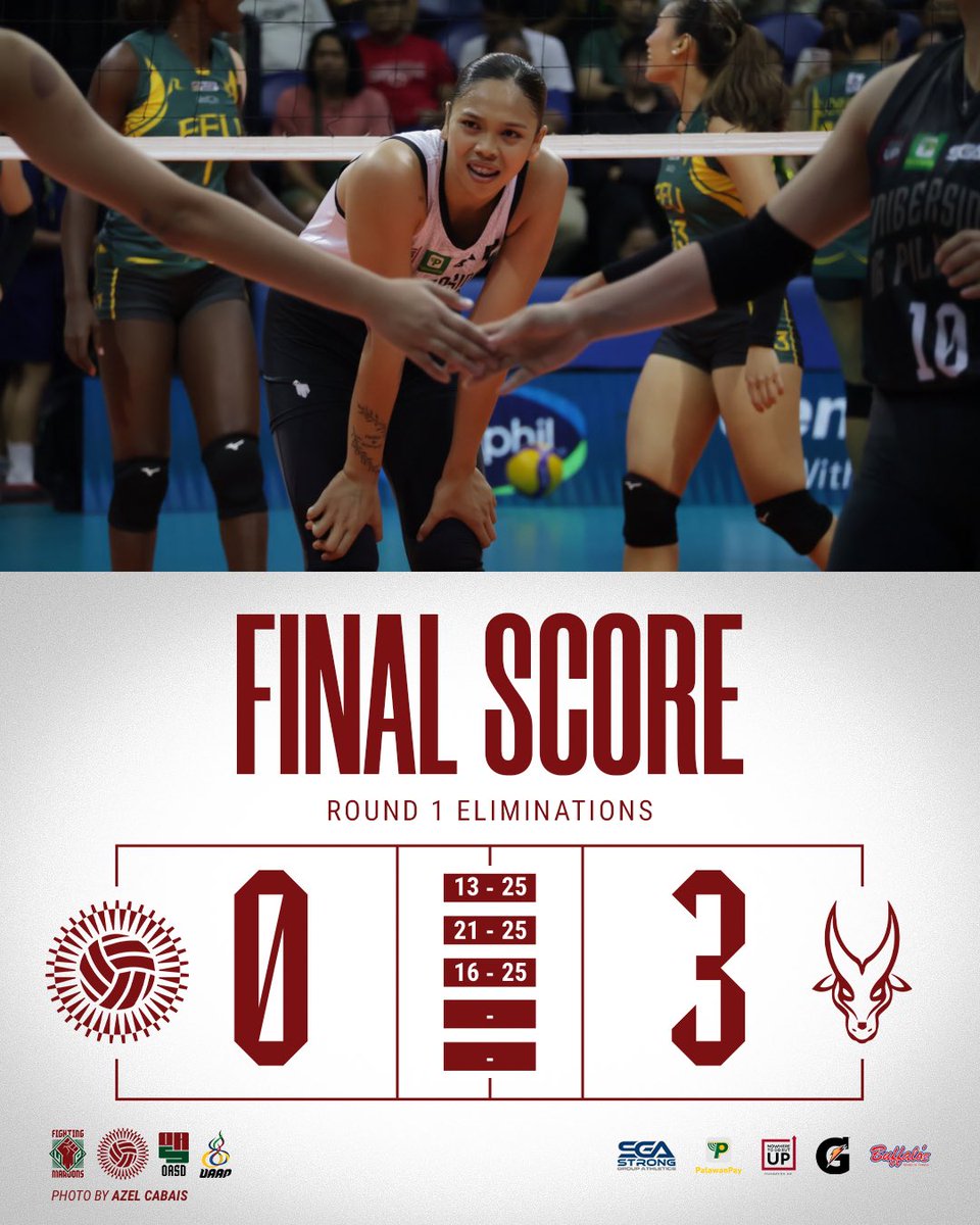 upwvt's tweet image. TAMED BY THE TAMS 🐃

The UP Women’s Volleyball Team drops to a 3-2 slate after absorbing a setback against the FEU Tamaraws today at the Smart Araneta Coliseum.

#UPForMore
#nowheretogobutUP
#SugodUP #LabanUP #UPFight