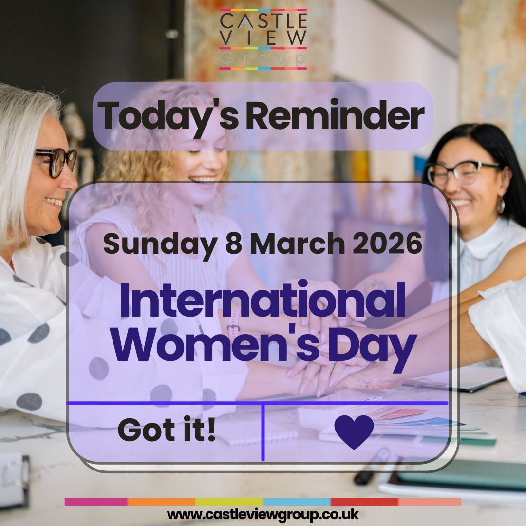 CastleVGroup's tweet photo. 💜Celebrating the strength, achievements, and impact of women this International Women’s Day.

At Castleview Group, we’re proud to support women through training and our amazing care team.

#IWD2026 #CastleviewGroup https://t.co/f6H6ljmLQT