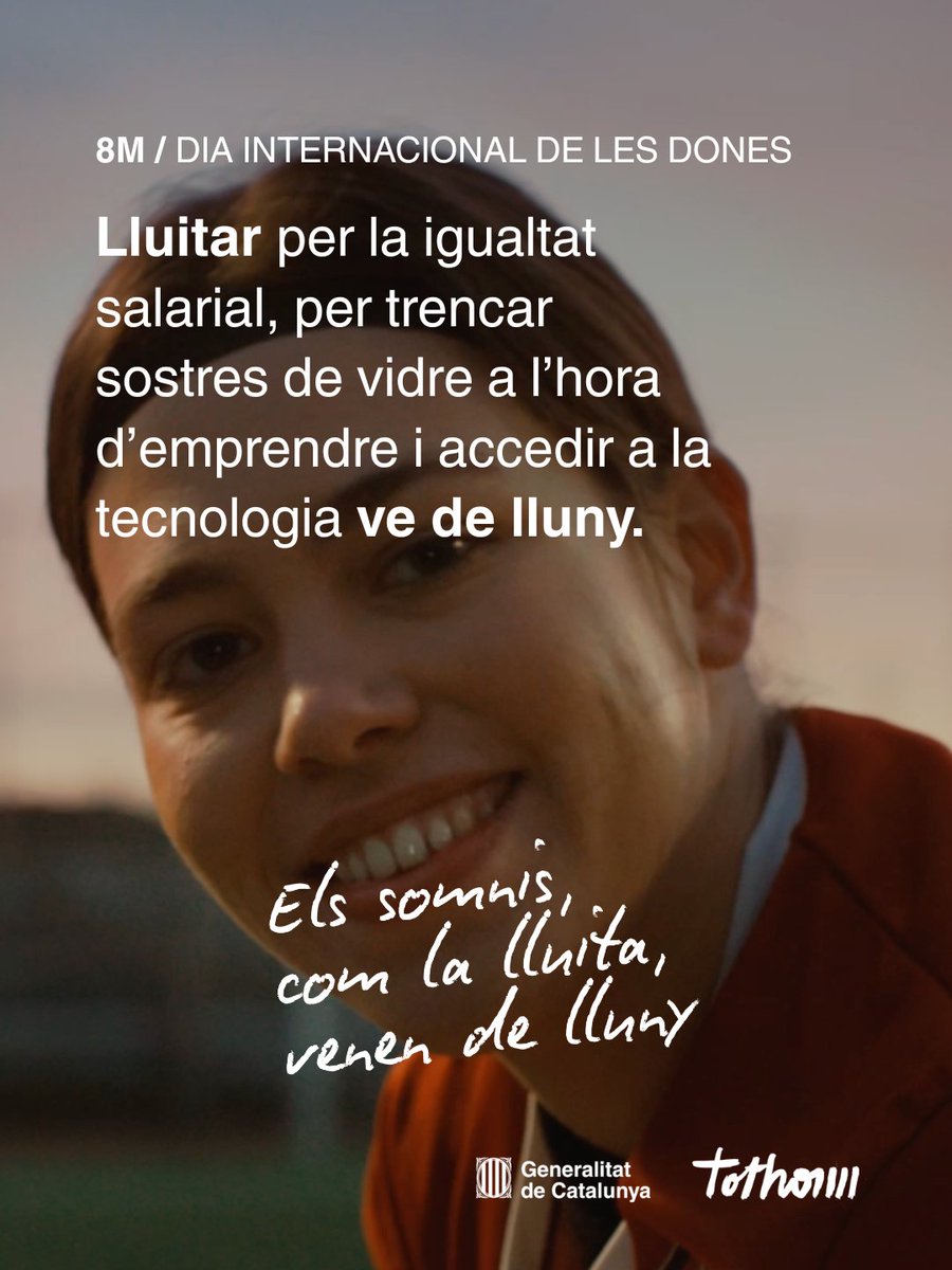 ccamcat's tweet photo. 💜 Lluitar per la igualtat salarial, per trencar sostres de vidre a l’hora d’emprendre i accedir a la tecnologia ve de lluny.

Generacions de dones que han obert camí perquè avui continuem avançant.

I demà què? Demà seguim!

#8M2026 https://t.co/bTi1VLJ1F0