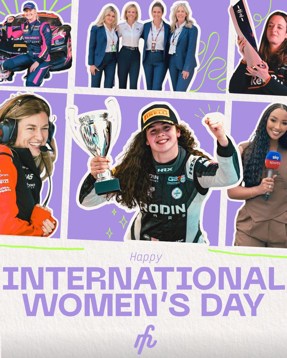 Today we celebrate International Women’s Day! 💜

We want to know which woman in motorsport is your biggest inspiration? Tag them in the comments to show some love on #IWD2026 ✨

#WomenInMotorsport
