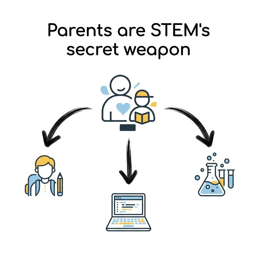 WomeninStemNet's tweet image. Parents are STEM’s secret weapon! By empowering families, networks build future leaders and close the gender gap; change begins at home. 🔬💼 #WomenInSTEM #STEMFamilies #ChangeMakers
More: womeninstemnetwork.com/the-new-curren…