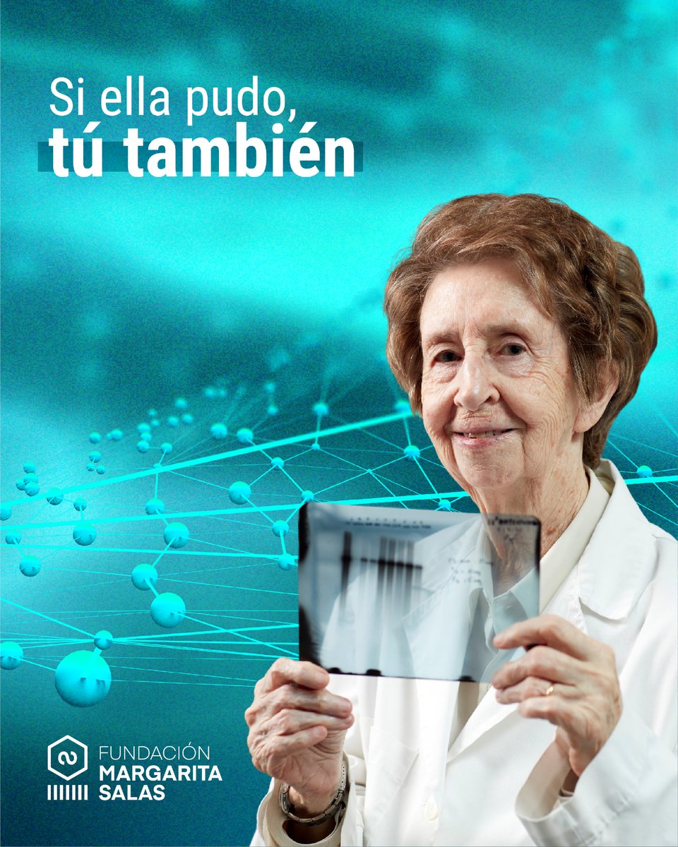 MsalasFundacion's tweet photo. En una época en la que la ciencia estaba liderada por hombres, Margarita Salas abrió camino con talento, rigor y determinación.

No fue solo científica: fue mentora, referente e inspiración para generaciones.

Hoy celebramos a quienes investigan, enseñan y transforman. 💜 https://t.co/hWYR1KaCWu