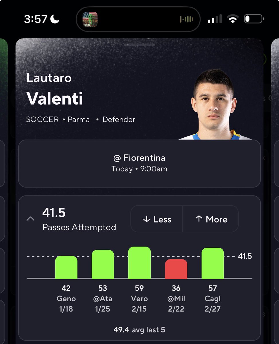 Traeyeqy's tweet photo. Predict exact amount based off matchup and not just last 5 games @grok https://t.co/K3KGiSvJdo