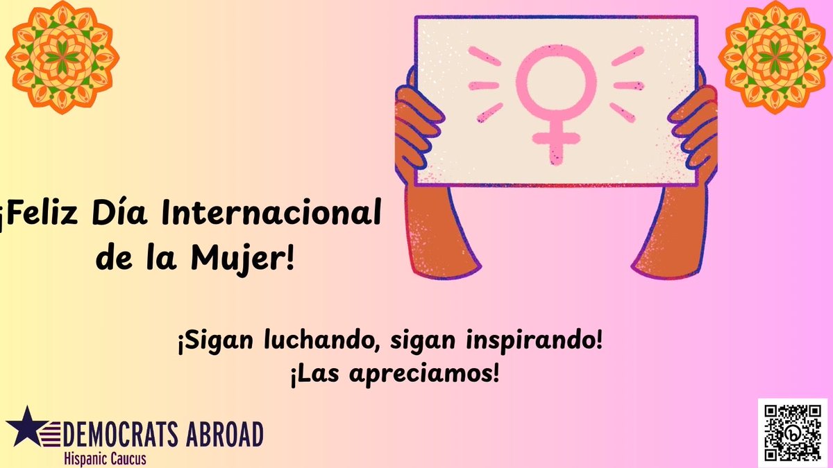 DemsAbroadHC's tweet photo. Please join the Global Women’s Caucus 
Feminist Hackathon today

Por favor únase al Hackatón Feminista del Comité Global de Mujeres 
hoy de 5:00 a 13:00, hora del este (10:00 a 18:00, hora central europea)
https://t.co/qi3AuN35OK https://t.co/neDxxPzRKj