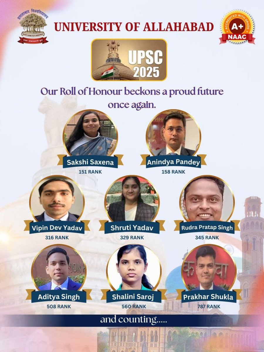Ritikauworld's tweet photo. University of Allahabad 

#UPSC 

&amp; MANY OF MORE https://t.co/9u9u7r0gp7