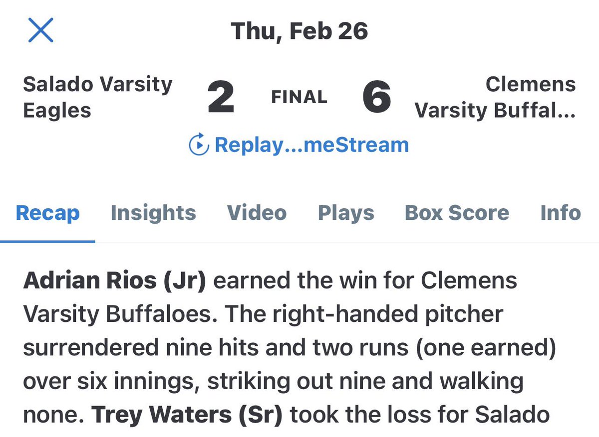 ADRIAN RIOS RHP PO C/O 2027 tweet media