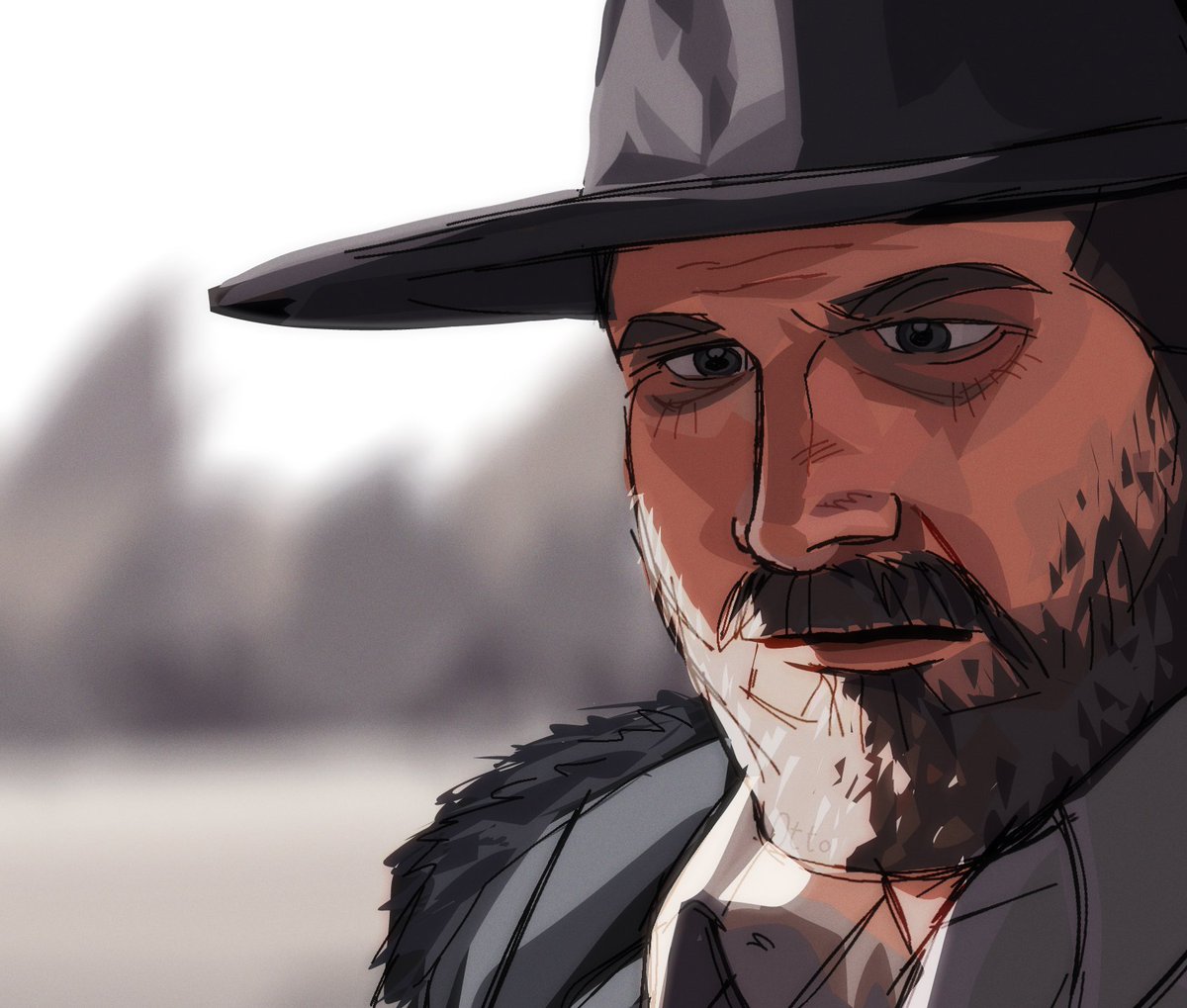 Ya era hora, lo siento 

#davidharbour #digitalart