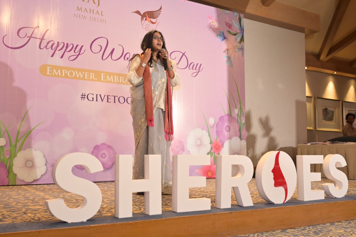 StopAcidAttacks's tweet photo. At The Sheroes Awards, we were honored to felicitate Mansi Singh for her remarkable contributions towards amplifying women’s voices and advocating for gender equality.

Popularly known by her insta handle @gorraiyaa, Mansi Singh is a feminist content creator who uses digital platforms to speak about women’s rights, gender justice, and everyday social issues affecting women. Through her thoughtful storytelling and commentary, she has built a space that encourages dialogue, awareness, and solidarity around feminist perspectives.

Her work continues to inspire many and reflects the spirit of courage, empathy, and advocacy for a more equal society.

We congratulate Mansi Singh and thank her for being a strong feminist voice for change.

@CafeSheroes_Del @thesheroestv

#sheroesawards #mansisingh #InternationalWomensDay #WomensDay2026 #8thMarch