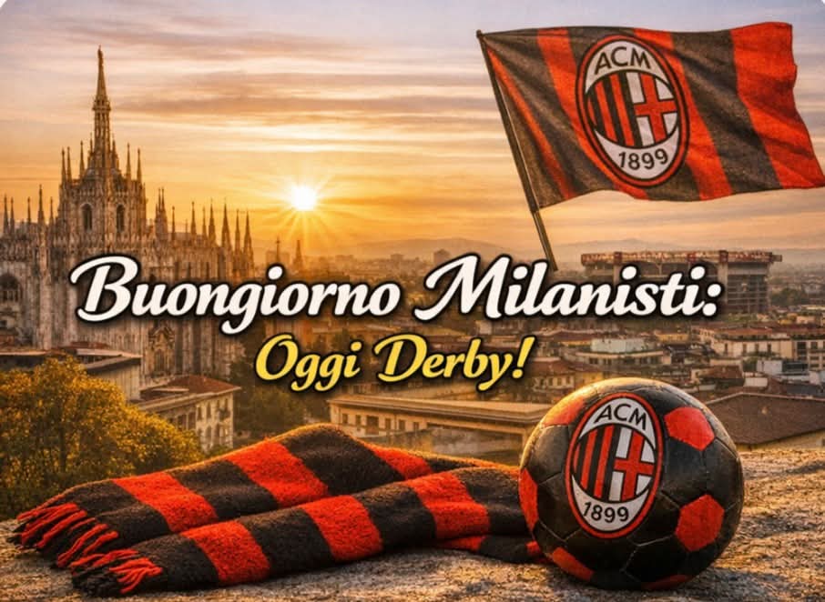 salvomagnolia's tweet image. ⚔️ 𝐌𝐀𝐓𝐂𝐇𝐃𝐀𝐘 ⚔️

❤️🖤 Milan 🆚 Inter 🔵⚫️
⏱ 20:45
🏟 Stadio San Siro 
🖥️ DAZN
🇮🇹 Serie A, 28ª giornata

🤔 Qual è il tuo pronostico? 🫵🏻

LET'S GO MILAN LET'S GO ❤️🖤

#ForzaMilan #SempreMilan ❤️🖤👹
#MilanInter
✍️🏻 @la_rossonera