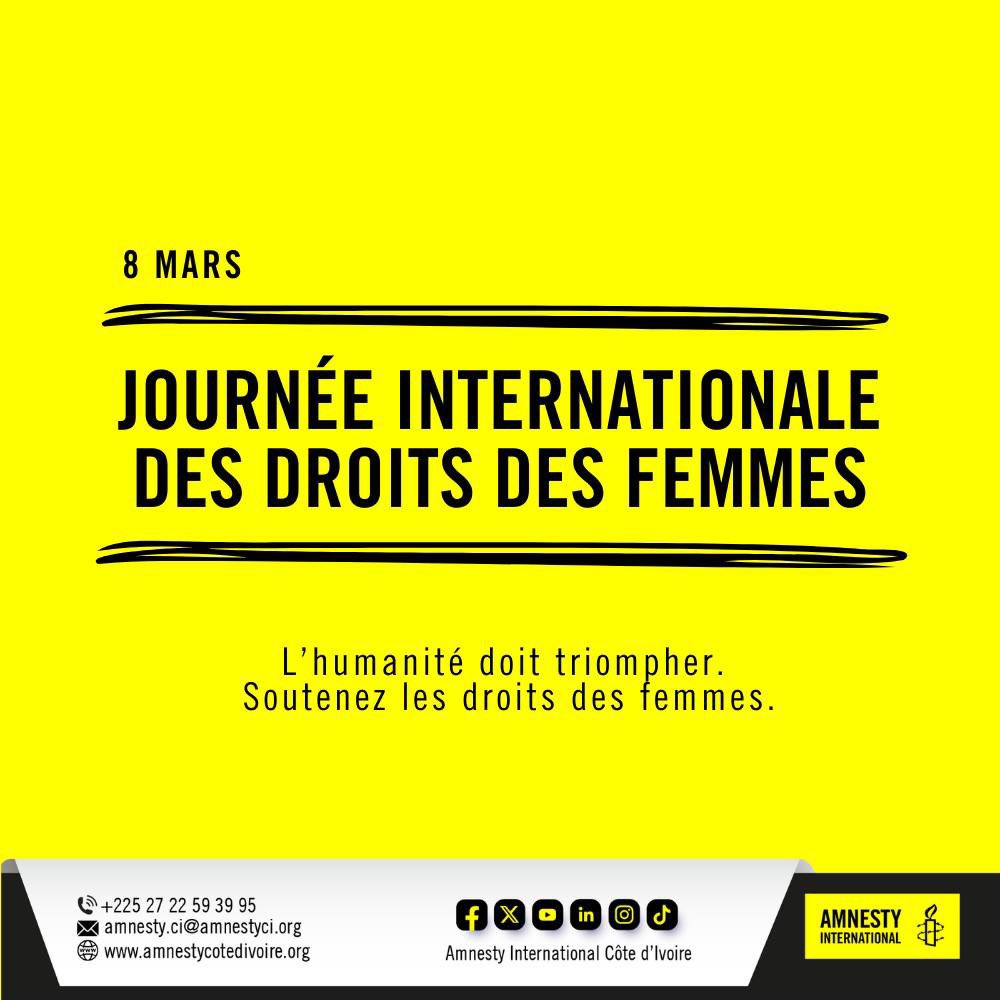 Amnesty International Côte d'Ivoire tweet media