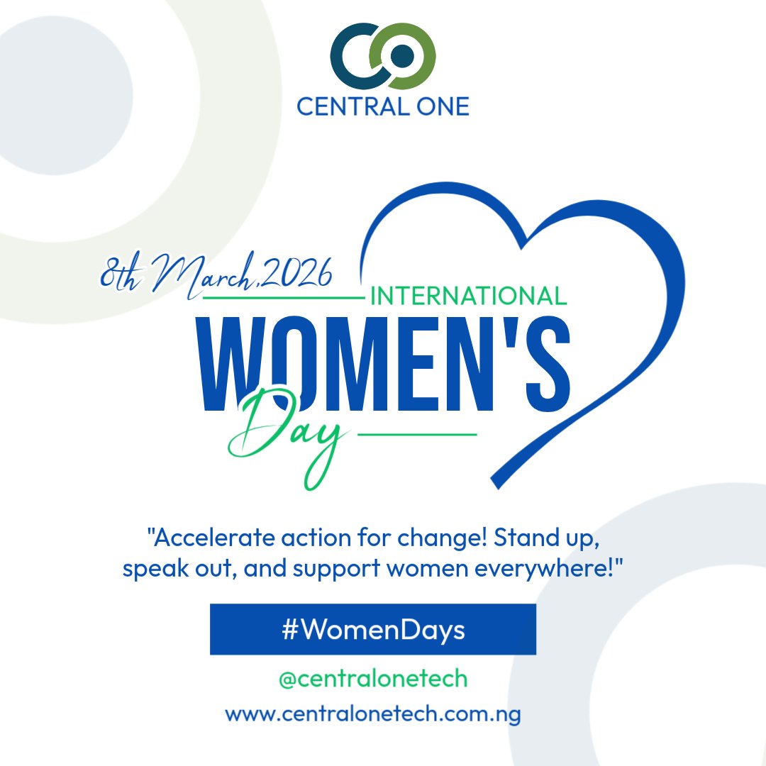 centralonetech's tweet photo. Happy International Women's Day from  Central One #centralonetech
#WomensDay2026

Today we celebrate the strength, resilience, and achievements of women everywhere. 

Thank you for the impact you make in our communities and the inspiration you bring every day. 🌸✨ https://t.co/AeLNbA8xr4