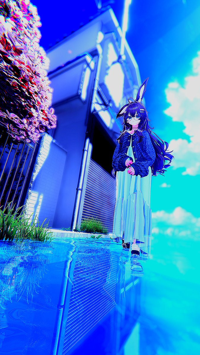 __ggoma__'s tweet photo. #VRChat #VRChatPhotography             
VRC Model - 장마철_        
『이 가게는 제 단골 가게에요 헤헤..❤️』 https://t.co/PB0Nnmi2JC