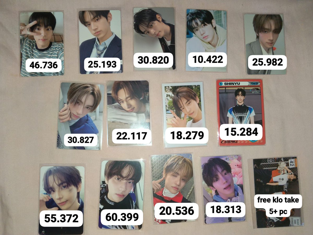 icalledurphone's tweet photo. #ssell wts pc shinyu dohoon youngjae jihoon hanjin
🍊 event/non event
✅ full co, split bill
✅ keep event (max 4.4)
✅ nego tipis 
✅ take all 295.000

x. wts wtb pc photocard tws shinyu dohoon youngjae jihoon hanjin last bell try with us sg26 play hard hard mode play mode https://t.co/suG6P8LP5o
