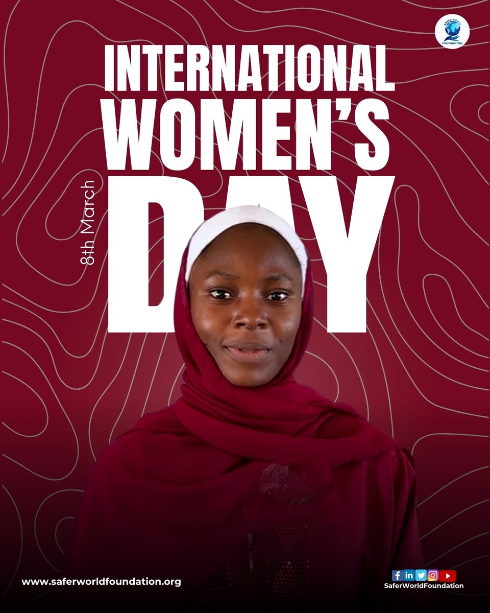 FoundationSafer's tweet photo. On #InternationalWomensDay 2026, we join the global call for Rights. Justice. Action. For ALL Women and Girls.

As a women-led organization, we continue to support women’s participation in community peacebuilding &amp; wellbeing initiatives that strengthen resilient communities.
#IWD https://t.co/OMewLOLVUe