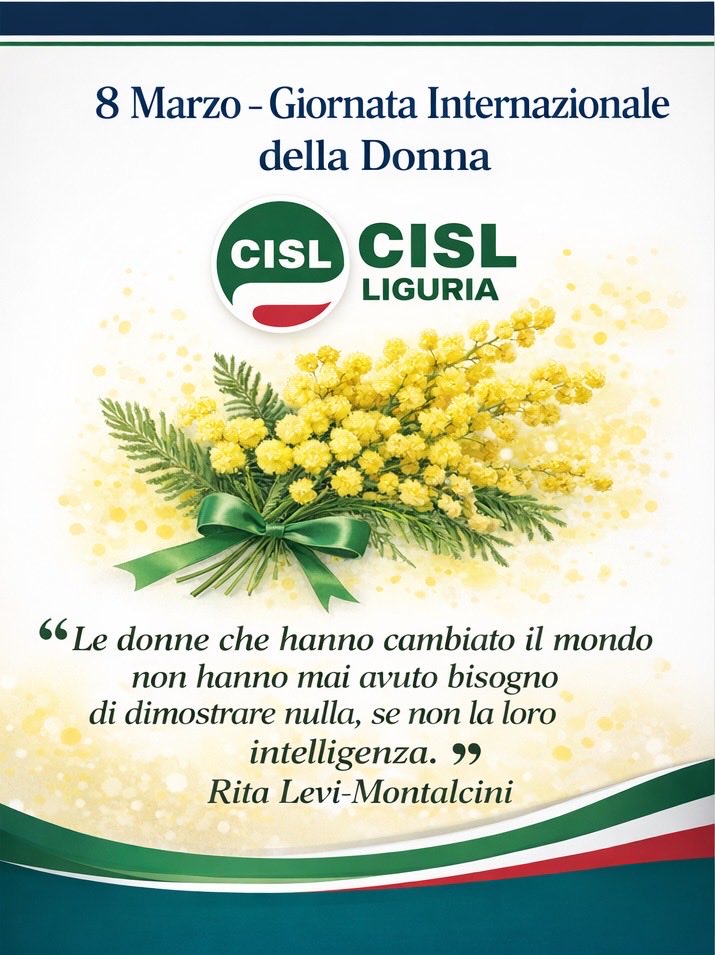 Cisl Liguria tweet media