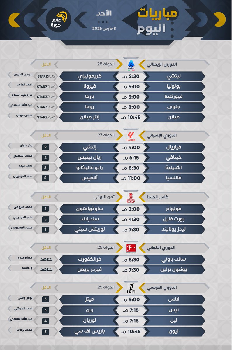 عالم كورة tweet media
