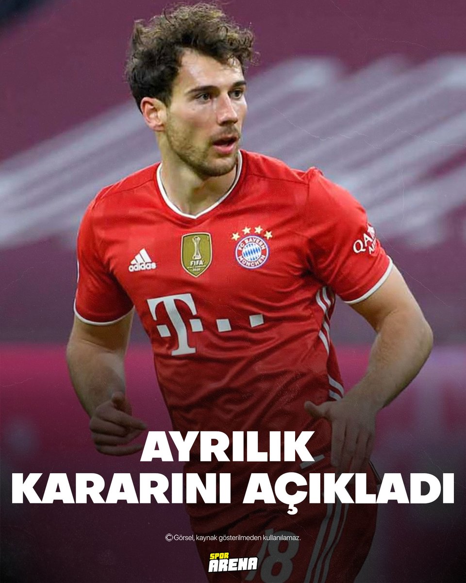 sporarena's tweet photo. 💥Leon Goretzka, Bayern Münih'ten ayrılacağını resmen açıkladı: 

"Kesinlikle yüksek seviyede futbol oynamaya devam etmek istiyorum. Ne gibi fırsatlar çıkacağını göreceğiz. Oldukça rahatım. Her şeyin kendiliğinden gelişmesine izin vereceğim. Yurtdışında bir deneyim yaşamak isterim. Güneşli bir ülke mi, yağmurlu bir ülke mi? Güneşi kim sevmez ki, değil mi? 

Tabii ki kararımı havaya göre vermeyeceğim ama güzel bir şey bulacağız."

* Goretzka'nın sözleşmesi haziran 2026'da sona eriyor.