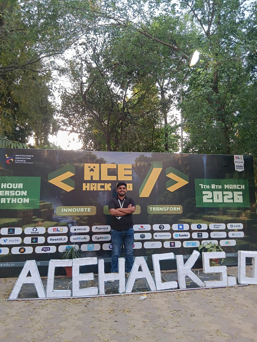jeet_hemnani's tweet photo. @AceHack_uemj an exciting hackathon bringing together participants across India.
Great mentorship along with insightful sessions on Google AI Studio, Gemini, and GitHub Copilot by @MLHacks
#WebDev #hackathon #Innovation #ai #LearningInPublic
#projects #AceHack https://t.co/ampGQrqft9