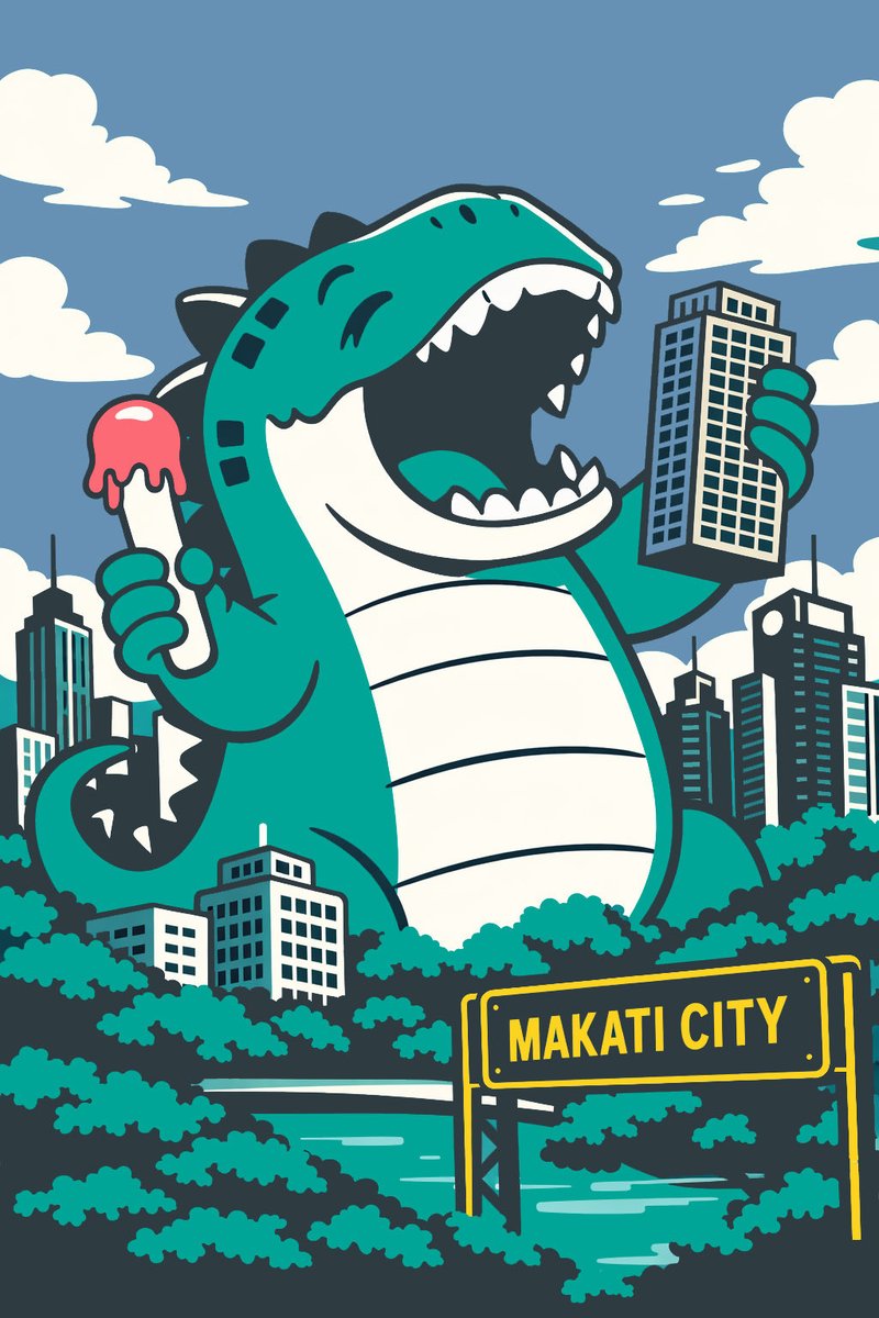 Manzilla has arrived in Makati! 🦖 We are officially opening our Makati ...