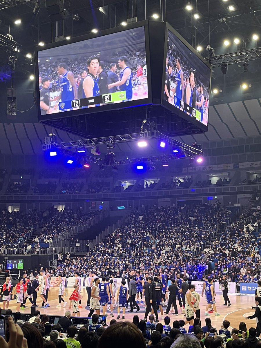 enchan_spl's tweet photo. お初Bリーグ観戦🏀
俺もこんなメンバー発表されたい https://t.co/eWevFXlyle