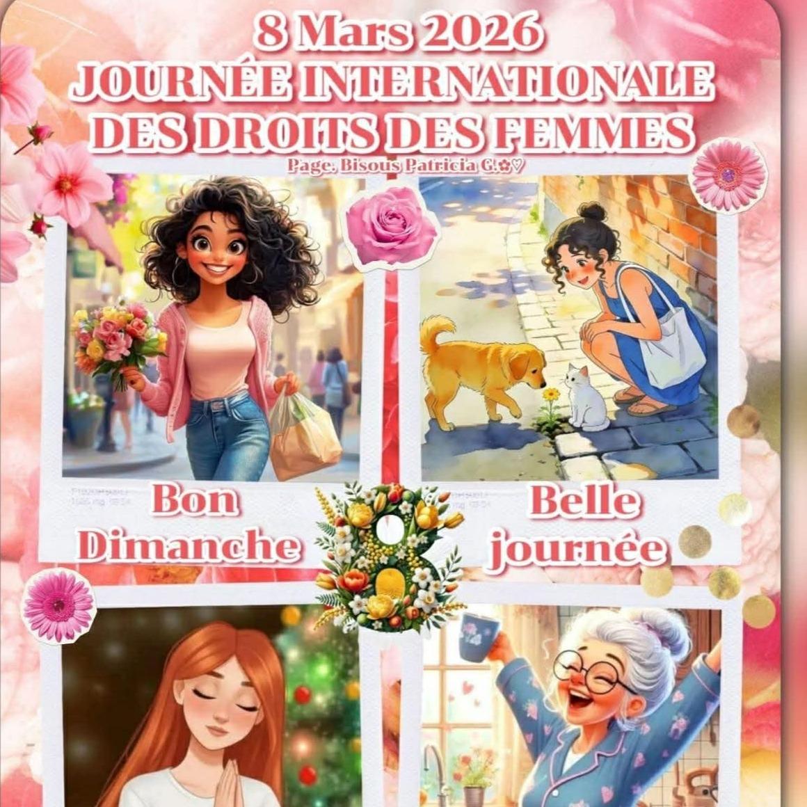 serena_medium's tweet photo. Bon dimanche et bonne journée des droits de la femmes à toutes 🧚🏻🙆‍♀️👩‍🦳👩‍🦰 https://t.co/DLuMM81iaE https://t.co/p5proReyze