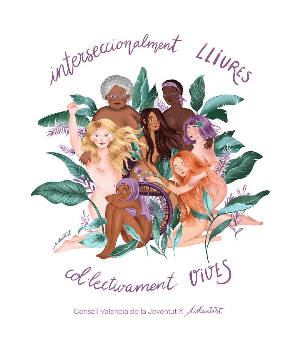 AlexandraBoluda's tweet photo. 8M = Lluita compartida ✊🏽

Una lluita on cabem totes independentment de l'edat, sexe, gènere, raça o origen.
 
Les dones joves no caminem soles, caminem unides per transformar i construir un futur on ser dona jove no siga un impediment per a viure ni un factor de precarietat♀️💪🏽 https://t.co/DilWVZ1XQl