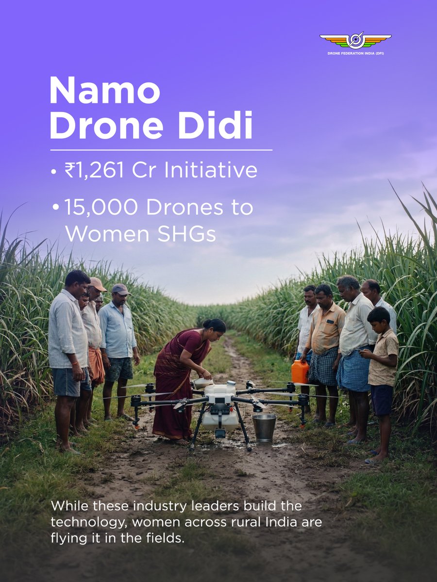 Drone Federation India (DFI) tweet media