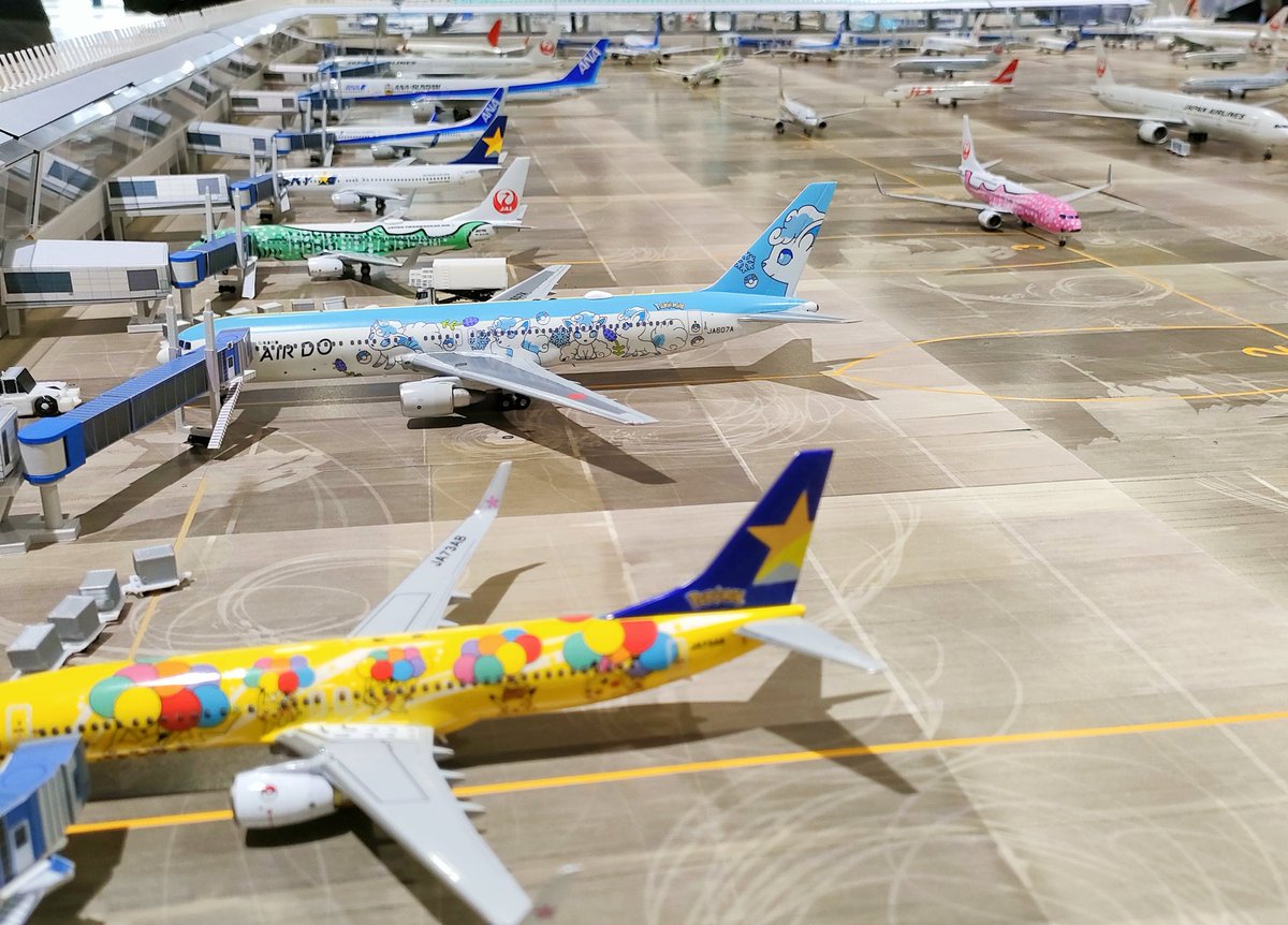 旅客機プラモフェス tweet media