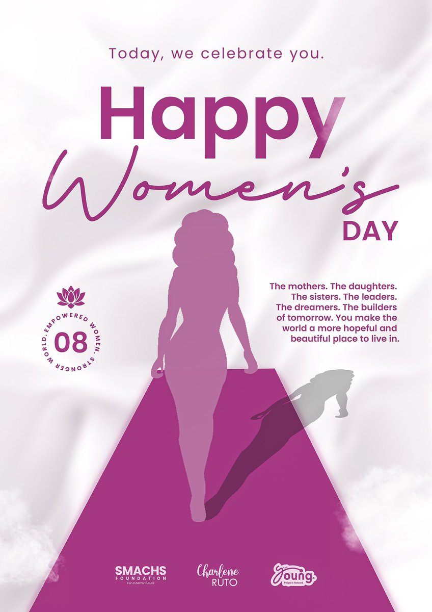 smachs_org's tweet photo. You are a Woman, 
A source of strength, wisdom and creation.
A bearer of Courage and endless possibility.

The World is a better place because you are here. https://t.co/vXze4ZQrH3