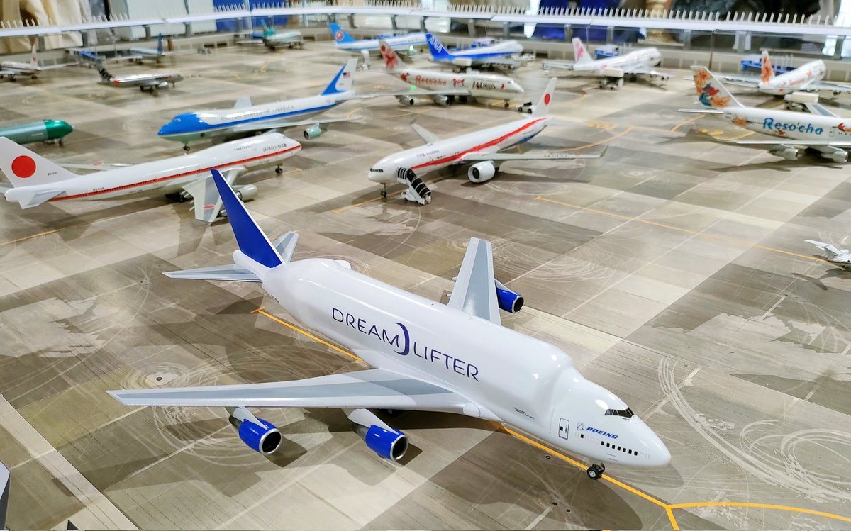 旅客機プラモフェス tweet media