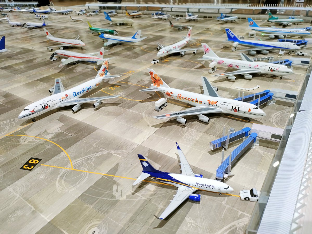 旅客機プラモフェス tweet media