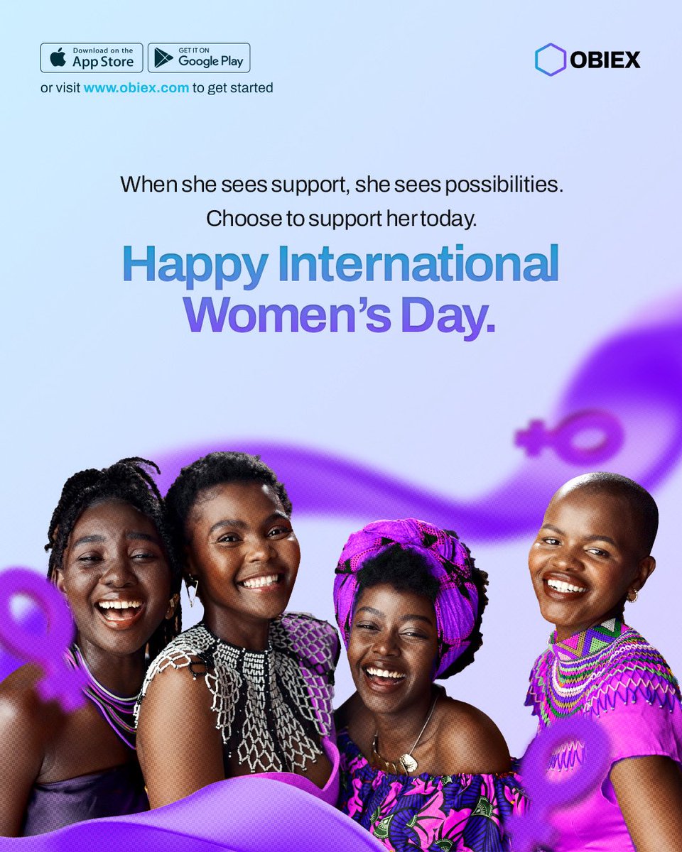 Today we celebrate WOMEN; the one building, leading, innovating, and redefining the future of finance.

Happy International Women’s Day✨