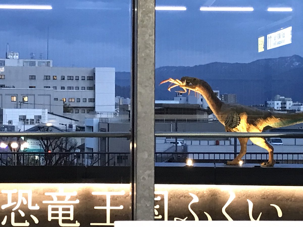 福井で一旦下車