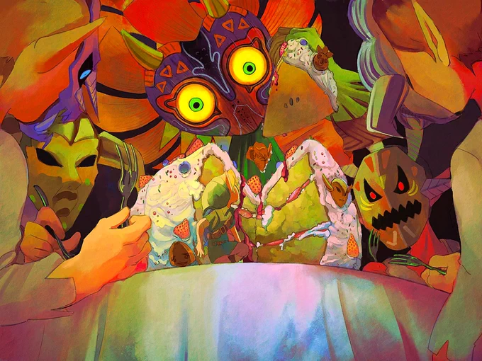 Fan art | The Legend of Zelda: Majora's Mask Artist: