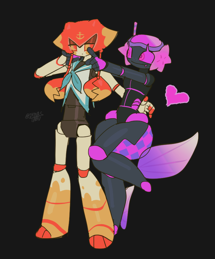 dynastabu's tweet photo. lesbian robot ocs… https://t.co/K09q5NMvNy