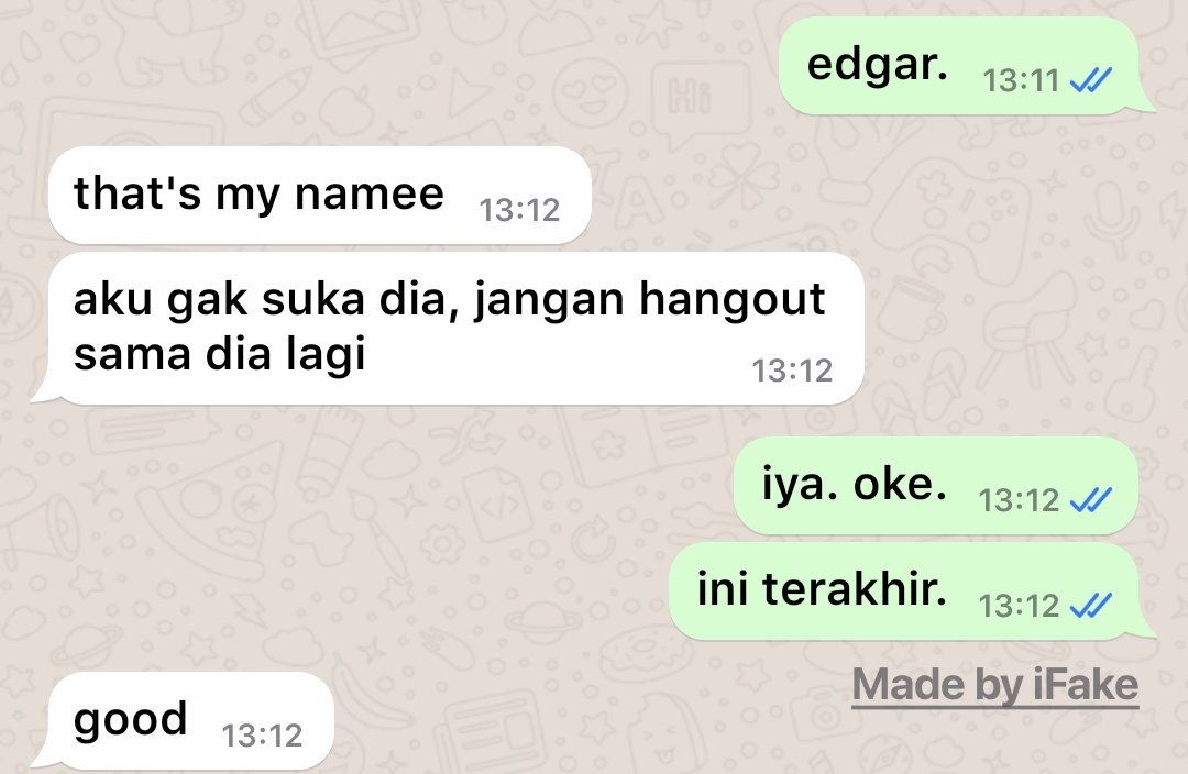 fcshjion's tweet photo. marjames short au — ft. hyeonkeon

ketika cinta dan obsesi yang dirasakan oleh Edgar (M) dan William (J) kepada satu sama lain tidak ada bedanya. https://t.co/qQGykBeTi6