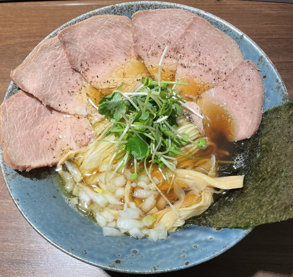 110222_iddm's tweet photo. 先日、東京出張に行き、暴飲暴食をしました😂
〆に　麺屋 ねむ瑠　美味しかったです！ https://t.co/23AUKzbSy1