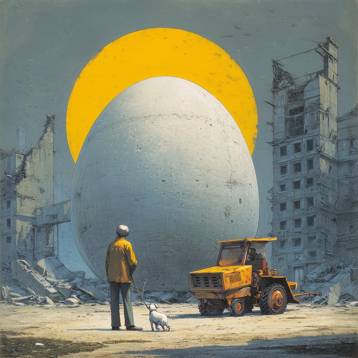 Runtelart's tweet photo. QT Your Art and 4 Artists
TFTT @Mitocndralorian ❤️
@matt02101974 @PAULBRITTGARCIA
@Walt3rEg0
@WeHopeAI
Inspired by the surreal worlds of Moebius and the quiet melancholy of Stålenhag.
#AIArt #DigitalArt #SurrealLandscape #MoebiusInspired #StalenhagInspired
